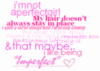 Imperfect