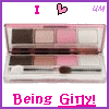i love being girly!