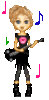 girl and music