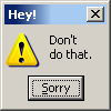 sorry