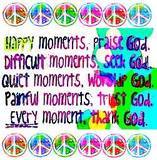 prise, seek, worship, trust, thank God