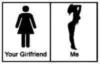 your gf me, xo xo