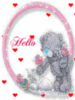 hello, red heart animation