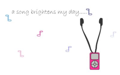 a song brightens my day