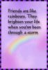 friends are like rainbows
