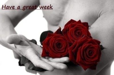 have a great week, red roses 