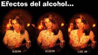 efectos del alcohol