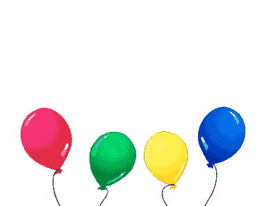 Happy Birthday Popping Baloons