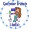 computer friends hello