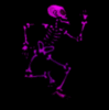 dancing skeleton