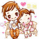 happy and love