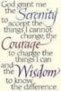serenity prayer