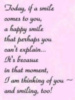 because in that moment, I am thinking of you