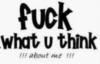what u think about me!!!!