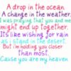 a drop in the ocean