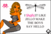 make the boys say hello