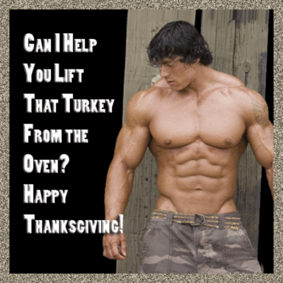 Can I help you lift that turkey from the oven?