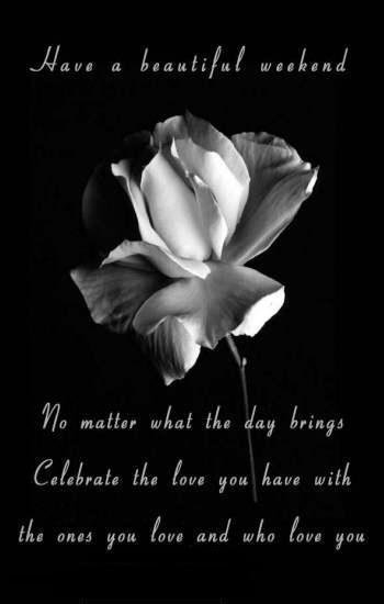 Have a beautiful weekend...