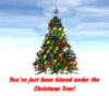 KISSED UNDER THE CHRISTMAS TREE