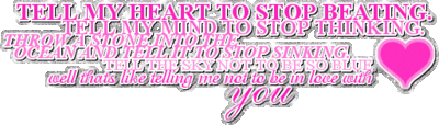 Tell My Heart To Stop Beating