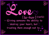 Giving Someone The Ability To Destroy Your Heart