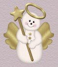 Snowman Angel