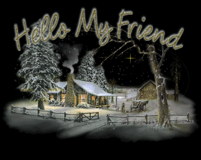 HELLO MY FRIEND WINTER TIME
