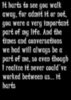 hurts