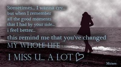 I Miss U A Lot
