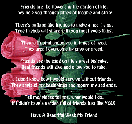 Have A Beautiful Week My Friend