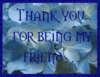 Thank You For Being My Friend