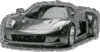 Black sports Car