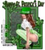 St. Patricks Day Pinup