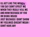 I am dieng inside