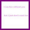 I Can Live Without You