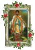 virgen de guadalupe y san juan...