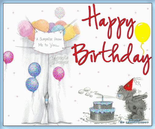 Happy Birthday surprise from me to you