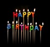 Happy Birthday candles