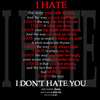 I dont hate you
