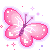 pink butterfly