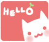 cat - hello