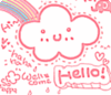 kawaii hello cloud