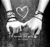 Will never let you go