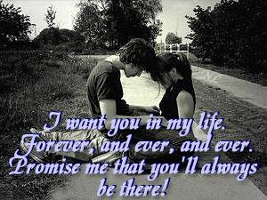 I Want You In My Life