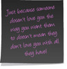 Love You The Way You Want
