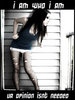 I am who I am
