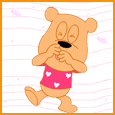 Love Bear Animated Dancig
