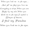 When you look me in the eyes