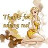 Thanks For Adding Me! Girl