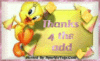 Thanks 4 The Add